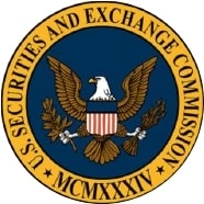 Seal of the U.S. Securities and Exchange Commission featuring a bald eagle holding an olive branch and arrows, with the text “U.S. Securities and Exchange Commission MCMXXXIV.” This emblem is often recognized by New York City tax whistleblower lawyers and San Jose IRS whistleblower lawyers when representing clients in federal financial matters.